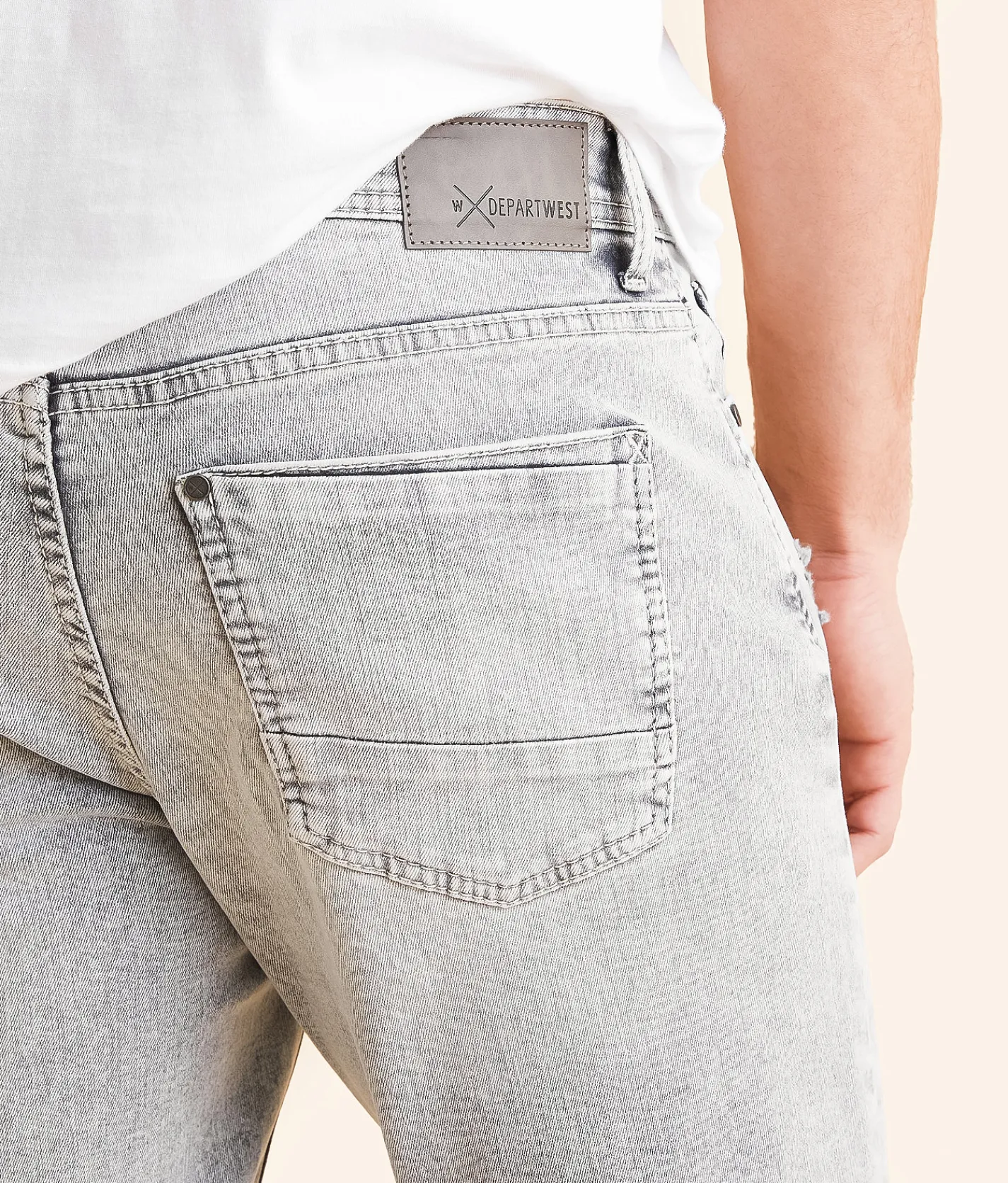 Sale Jeans|Bottoms | Departwest Wander Straight Stretch Jean Murree