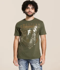 Graphic T-Shirts | American Fighter Wardell T-Shirt Olive