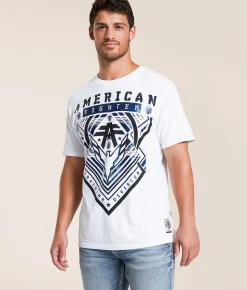 Tops|Graphic T-Shirts | American Fighter Wardell T-Shirt White