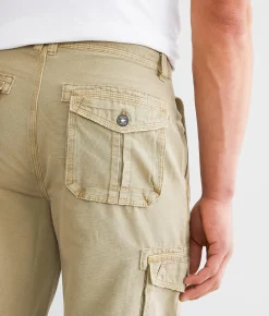 Bottoms|Shorts | BKE Warren Cargo Short Chinchilla