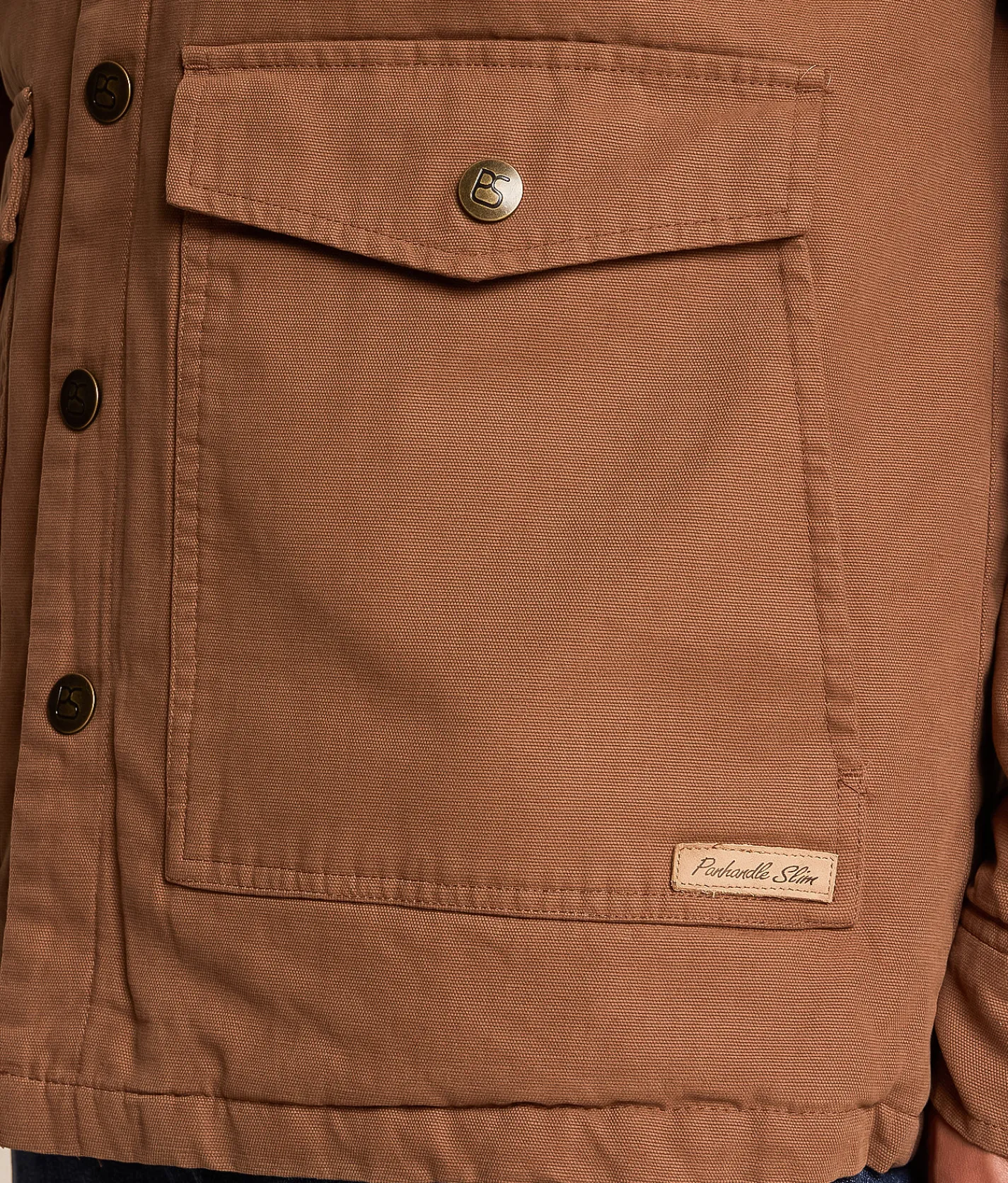 Panhandle Slim Washed Canvas Coat Camel Online