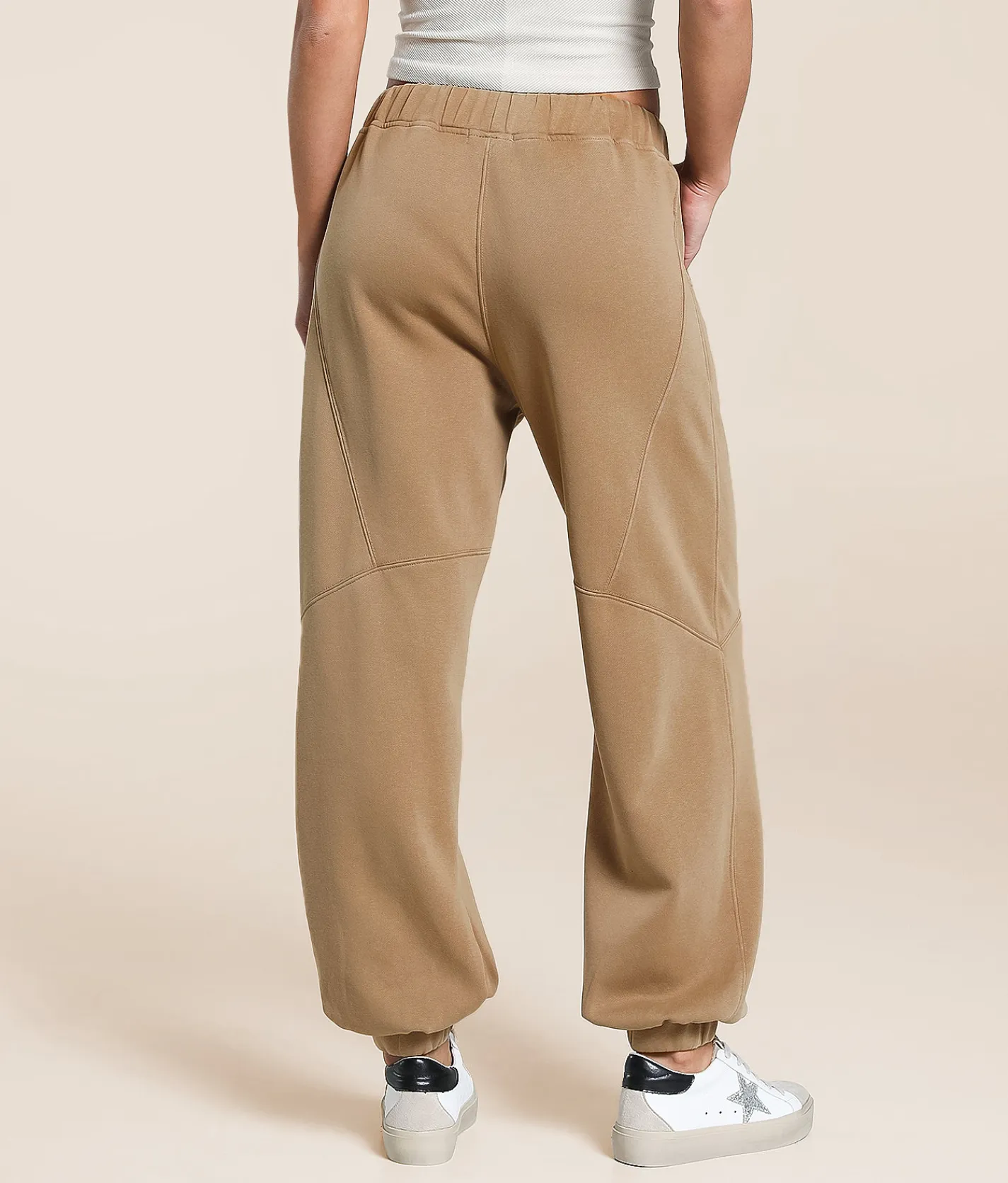 Bottoms|Activewear | Gilded Intent Washed Jogger Desert Taupe