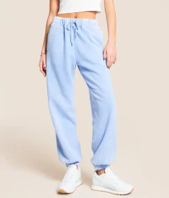 Bottoms | Gilded Intent Washed Joggers Vista Blue