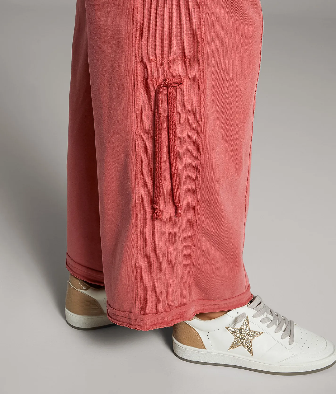 BKE Washed Jumpsuit Washed Red Outlet