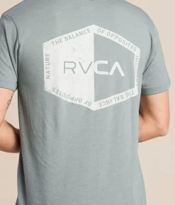 RVCA Washed Out T-Shirt Lead Outlet