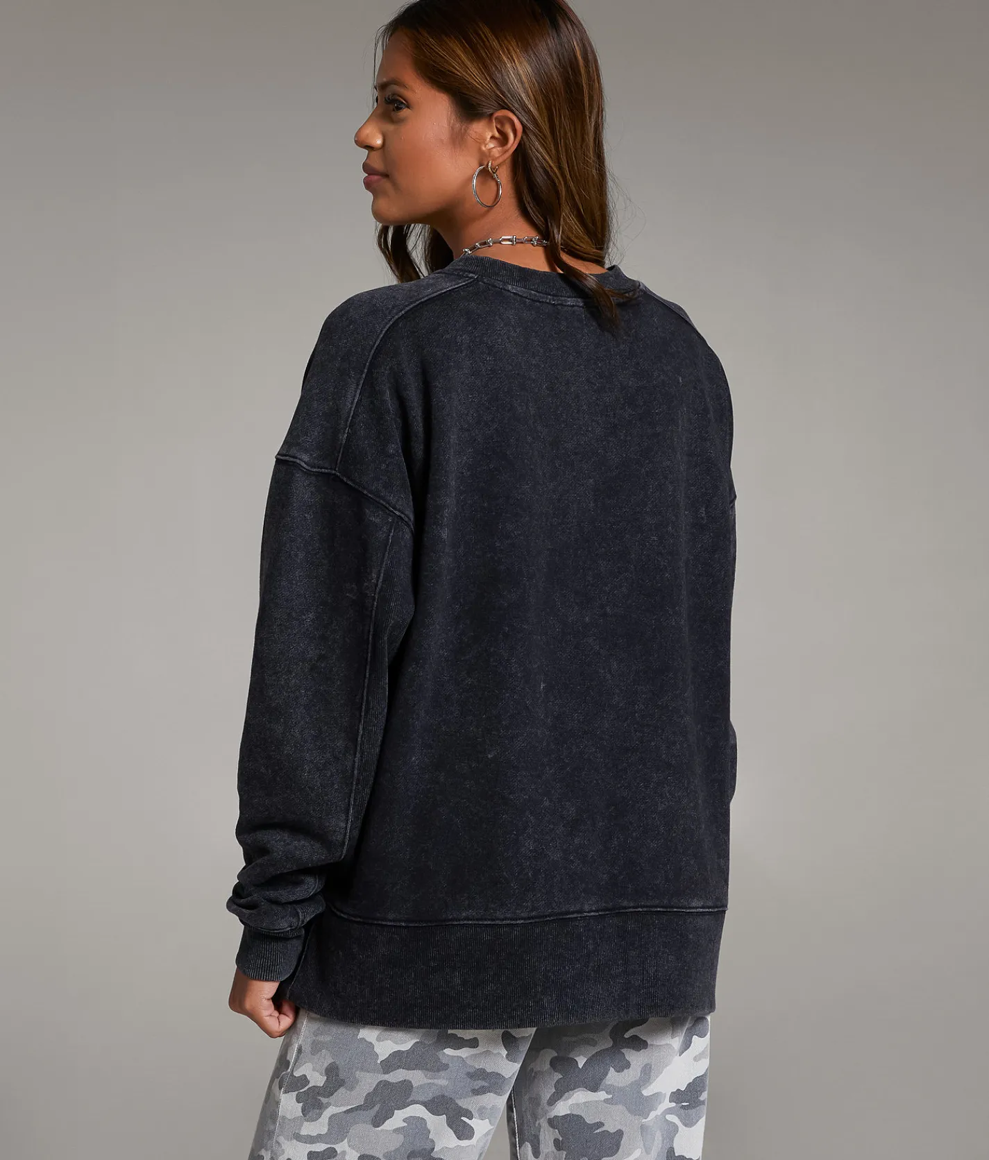 BKE Washed Pullover Canyon Rose Online