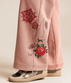 Miss Me Washed Sweatpant Pink Online