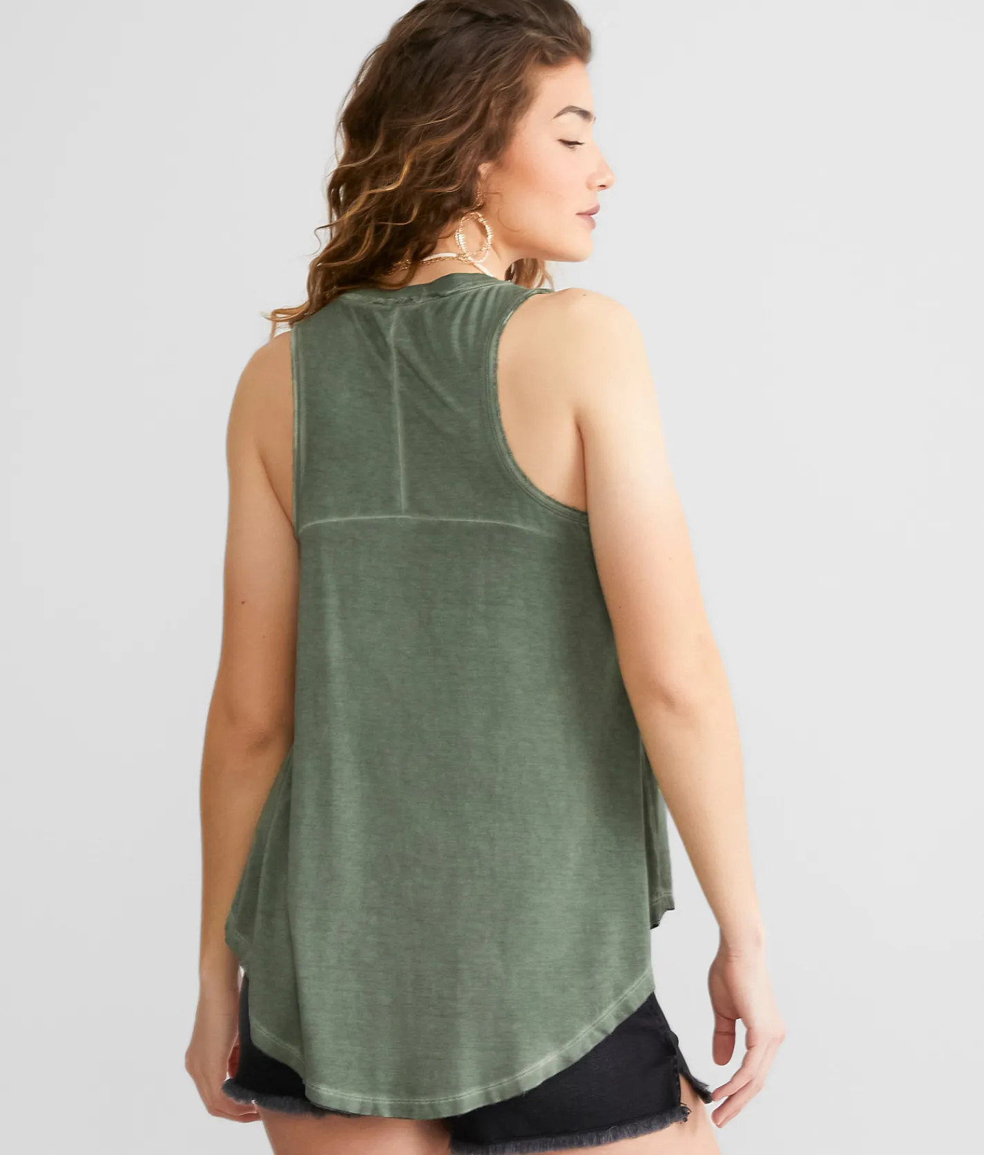 Tops | White Crow Washed Tank Top Whipped Mocha
