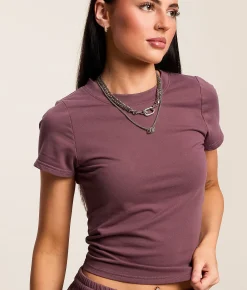 Tops | Gilded Intent Washed T-Shirt Flint