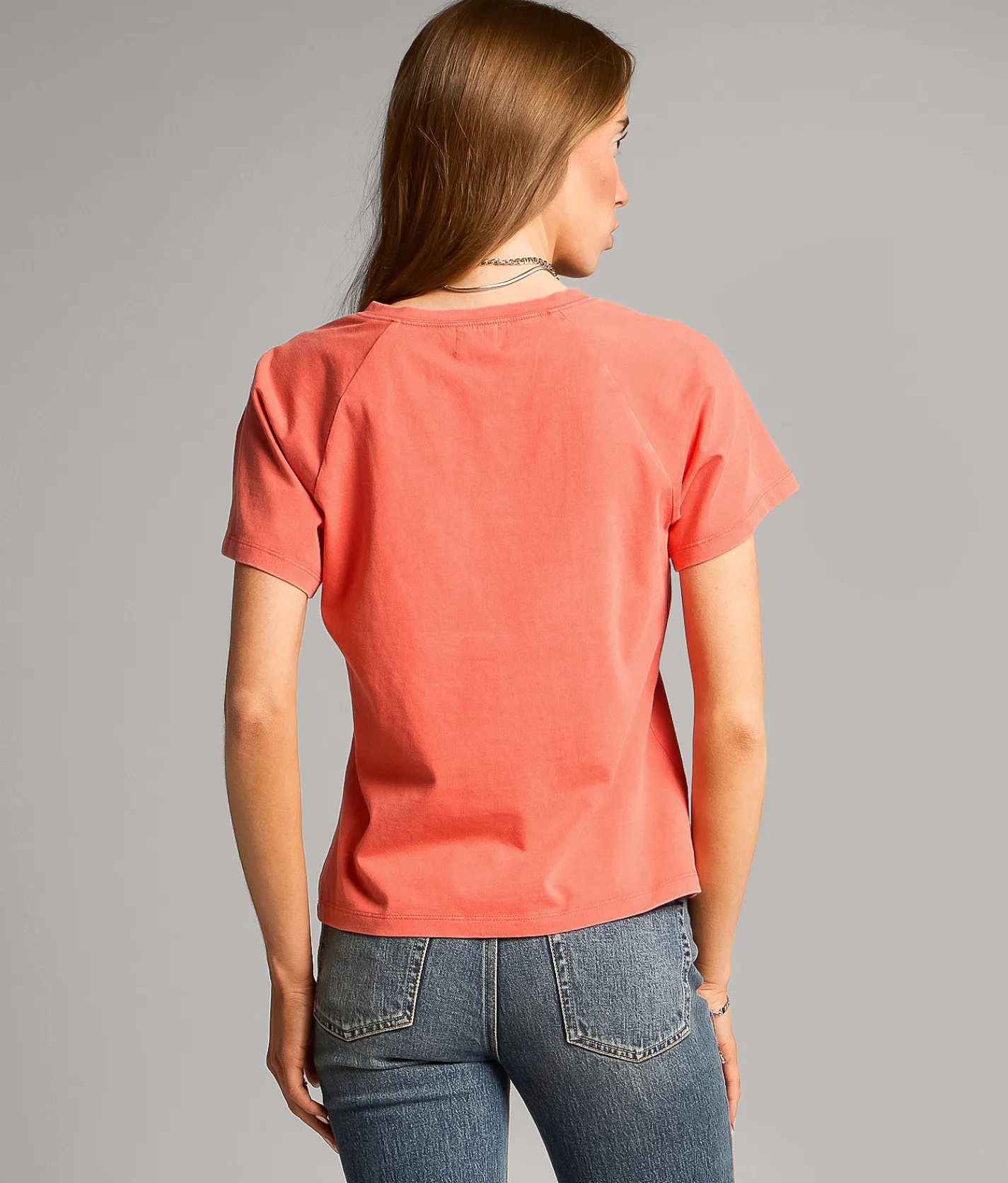 BKE Washed T-Shirt Red Best