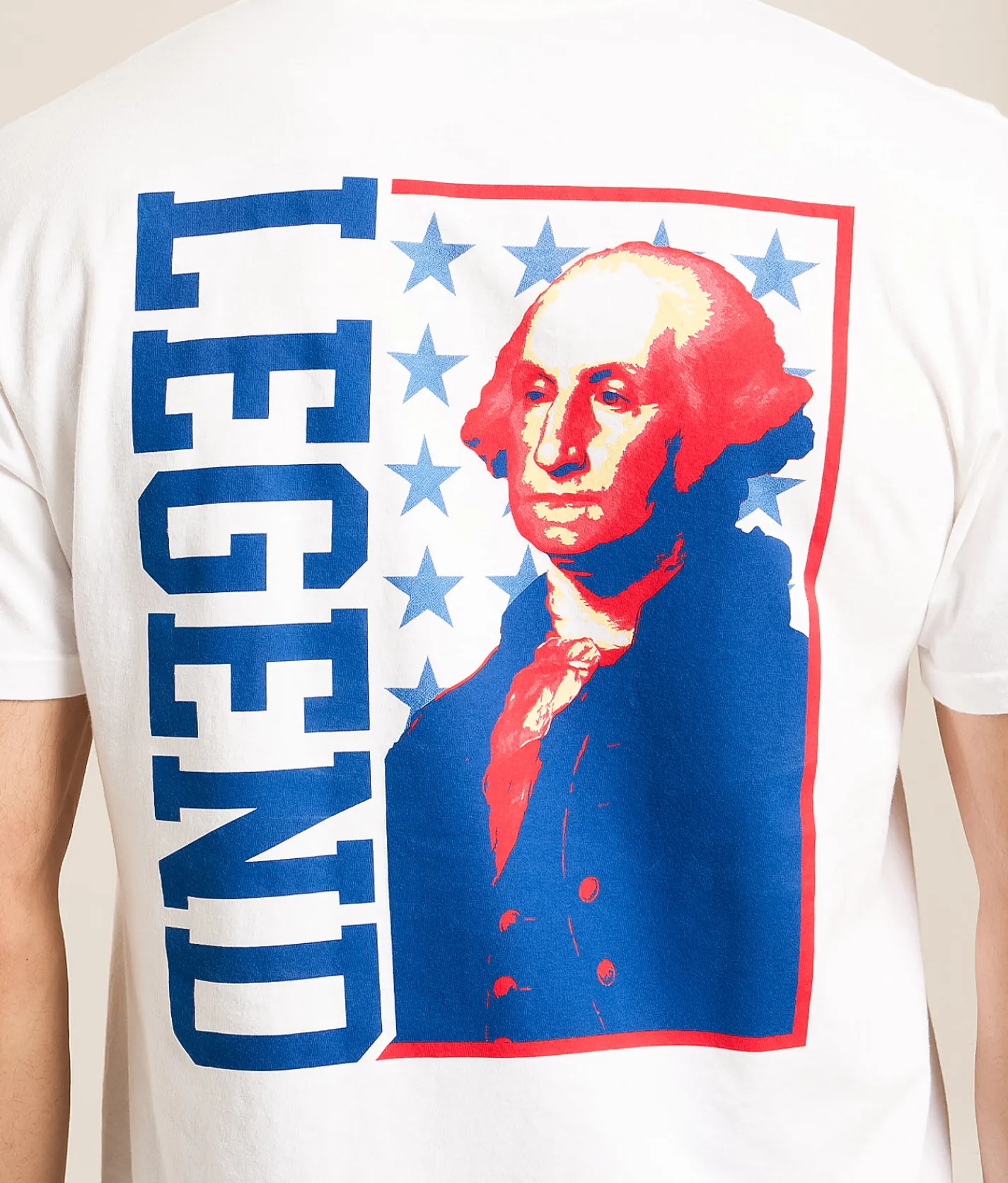 Old Row Washington Legend T-Shirt White Hot