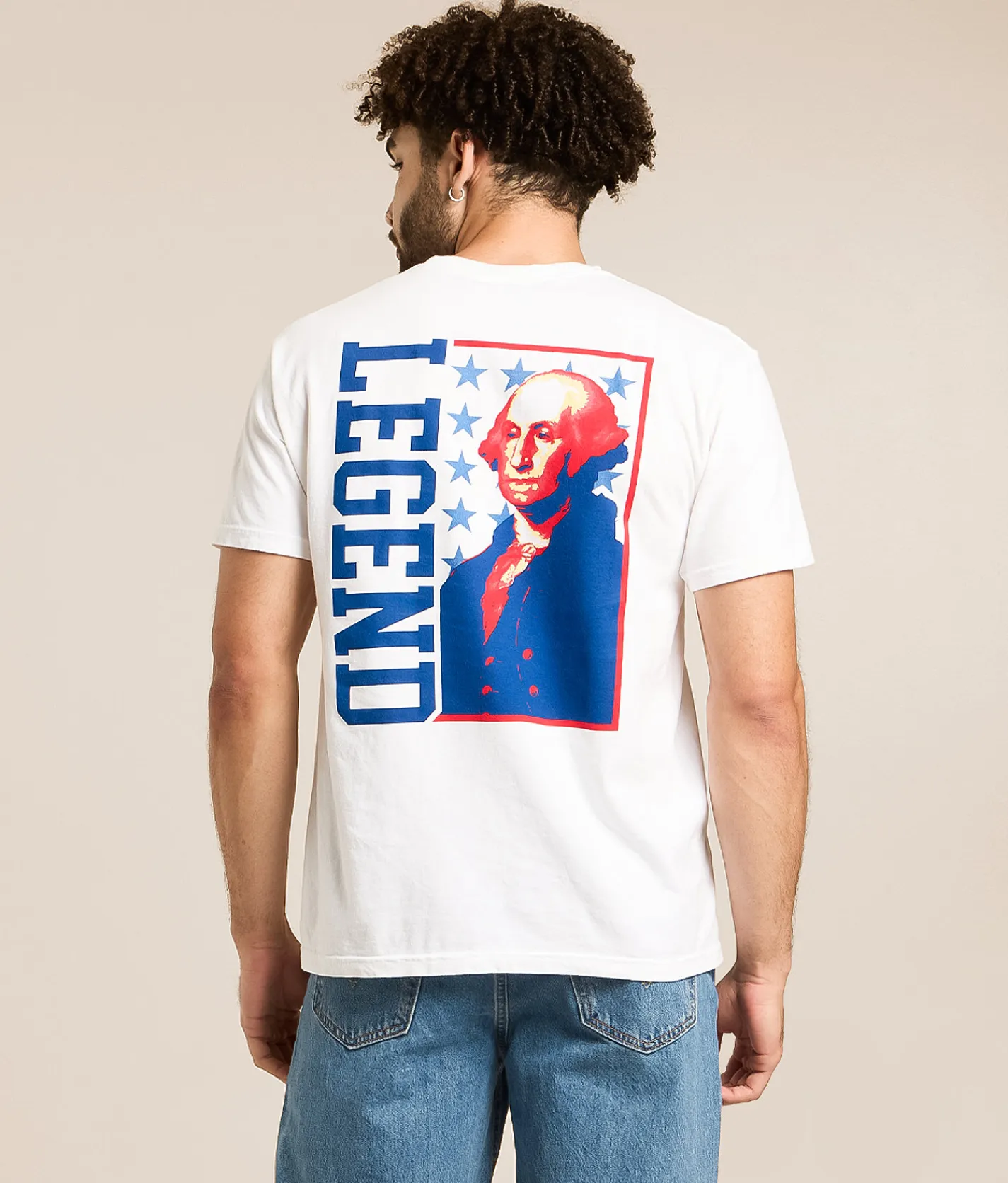 Old Row Washington Legend T-Shirt White Hot