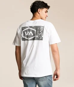 Tops|Graphic T-Shirts | RVCA Waste T-Shirt White