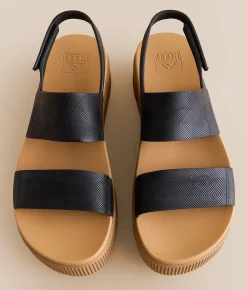 Shoes | Reef Water Vista Higher Flatform Sandal Black Tan