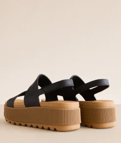 Shoes | Reef Water Vista Higher Flatform Sandal Black Tan