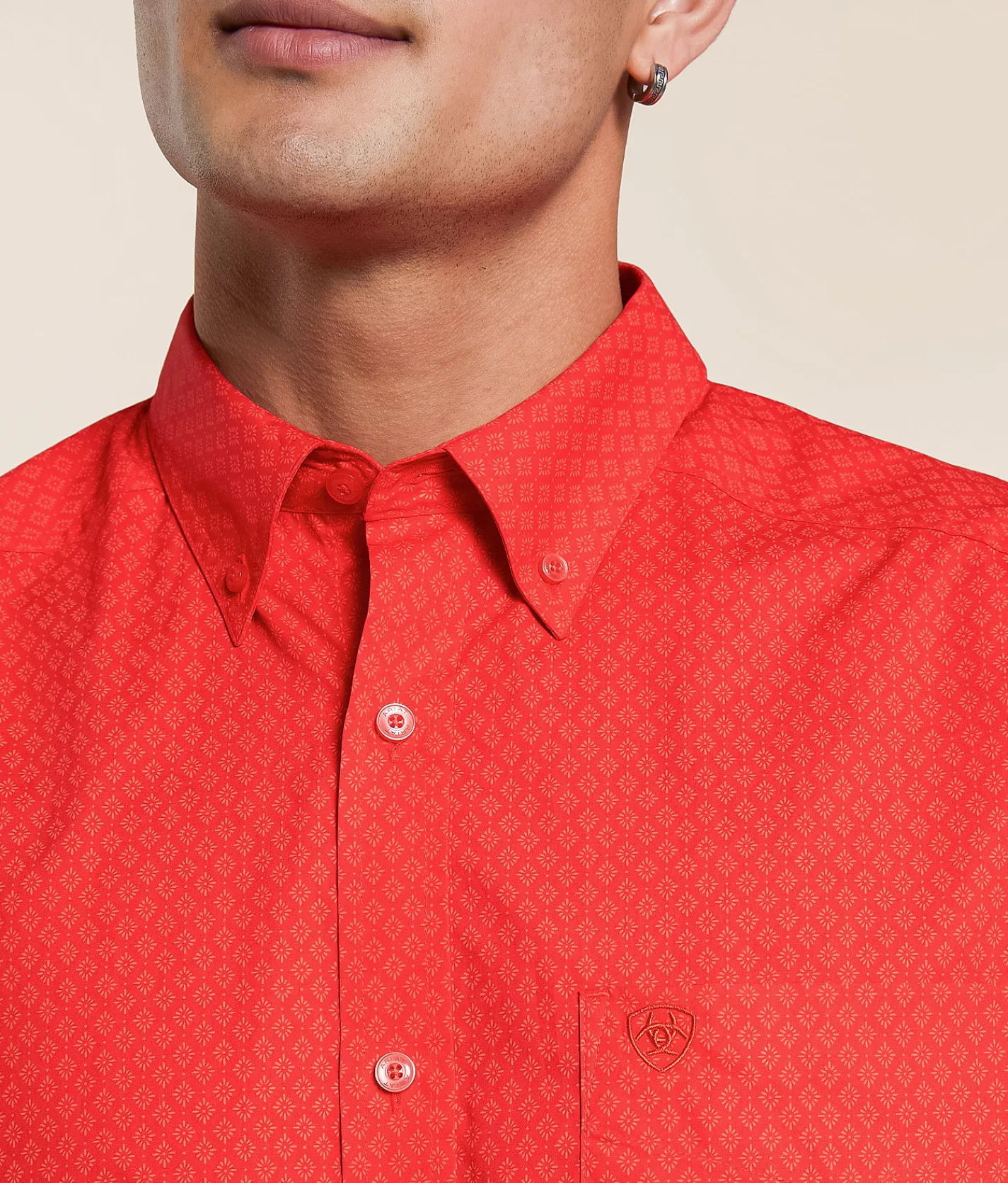Ariat Waylen Classic Shirt Red Hot