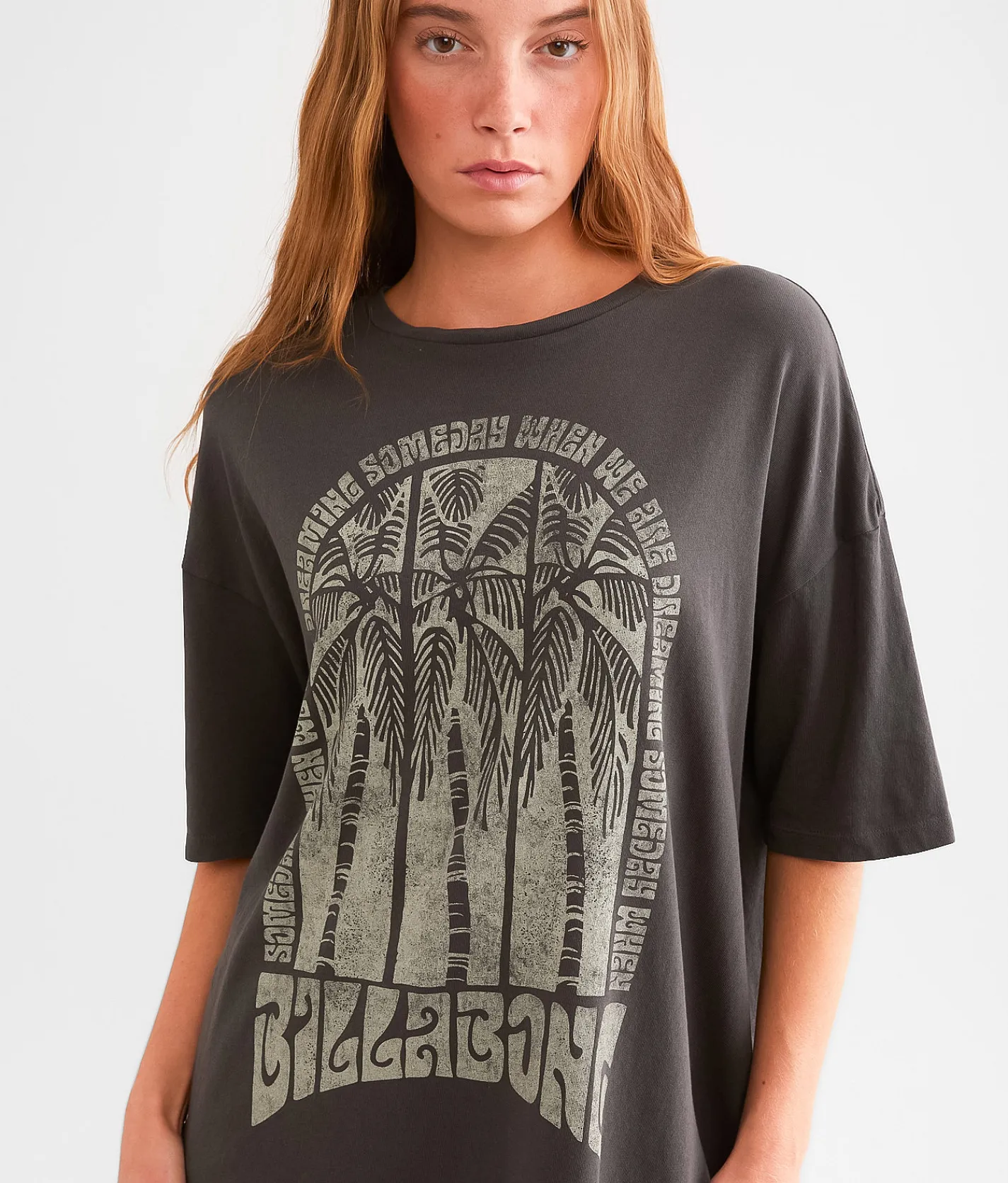 Billabong We Are Dreaming Oversized T-Shirt Off Black Sale