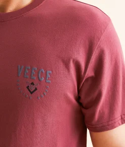 Graphic T-Shirts | Veece Weathered T-Shirt Brick Heather