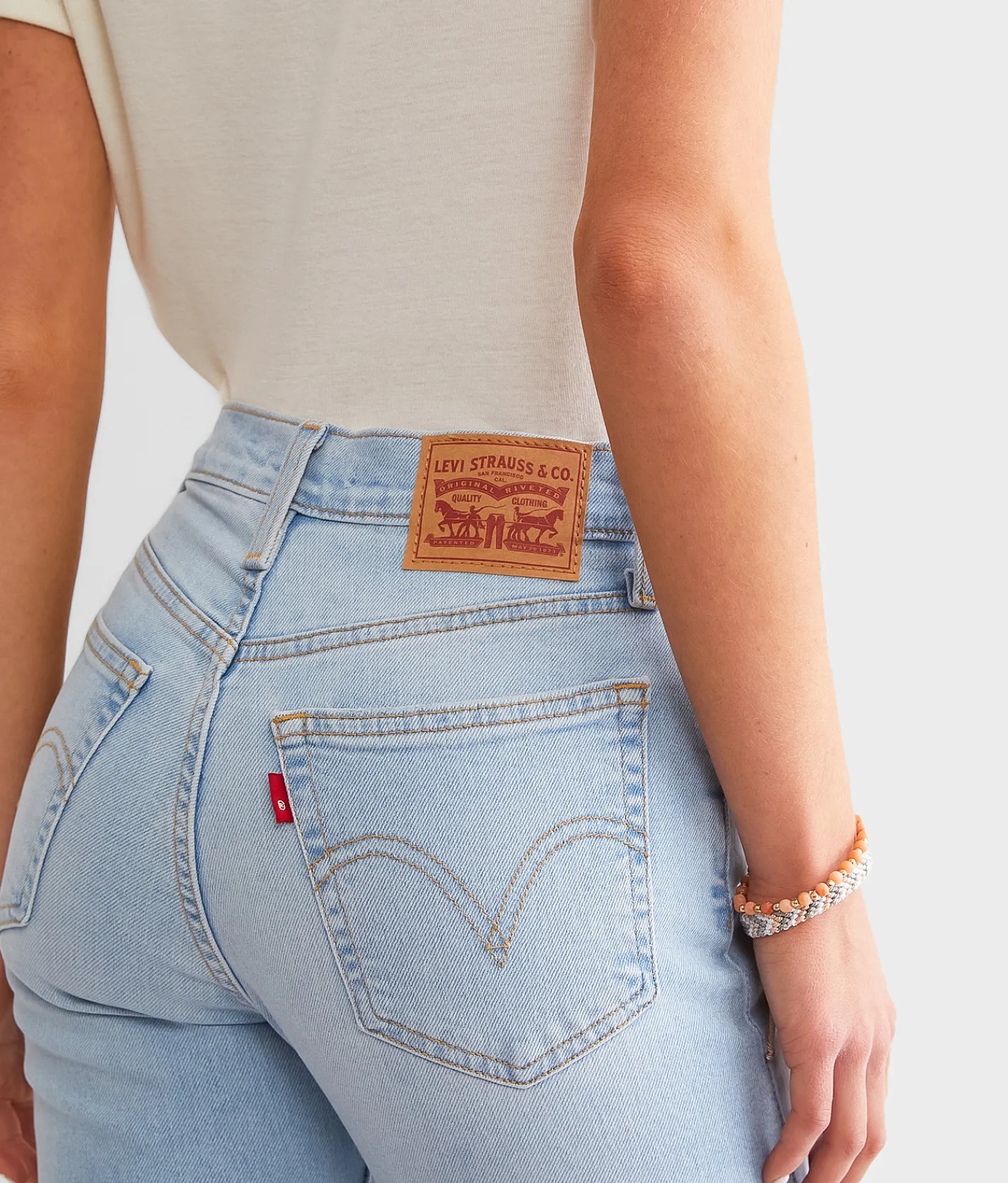 Jeans|Bottoms | Levi's® Wedgie Straight Stretch Jean Struck By Lightning