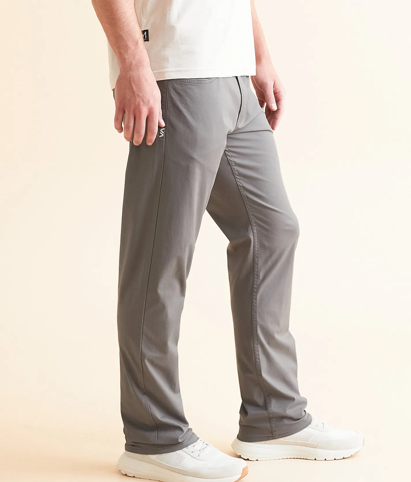RVCA Weekend Tech Straight Stretch Pant Smoke