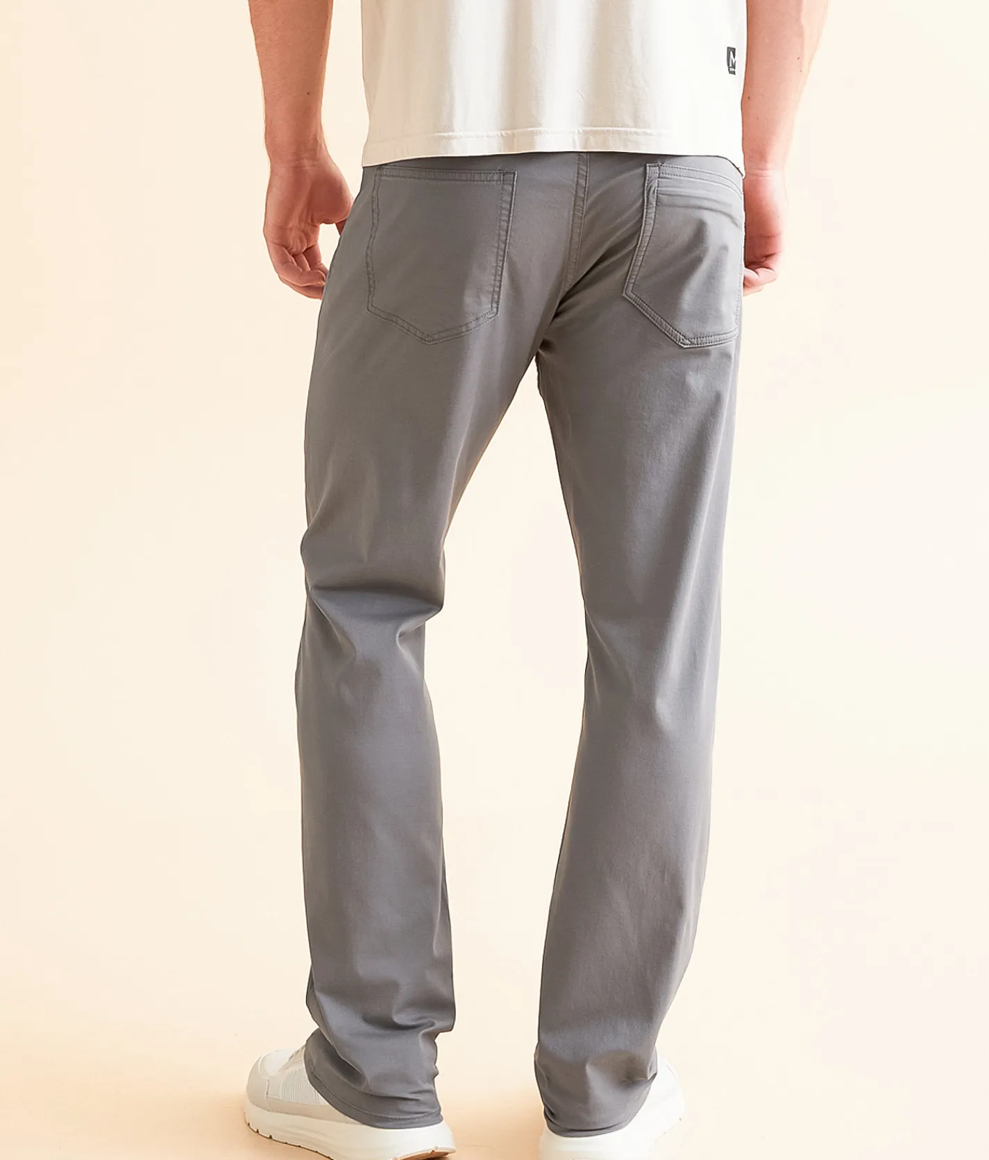 RVCA Weekend Tech Straight Stretch Pant Smoke