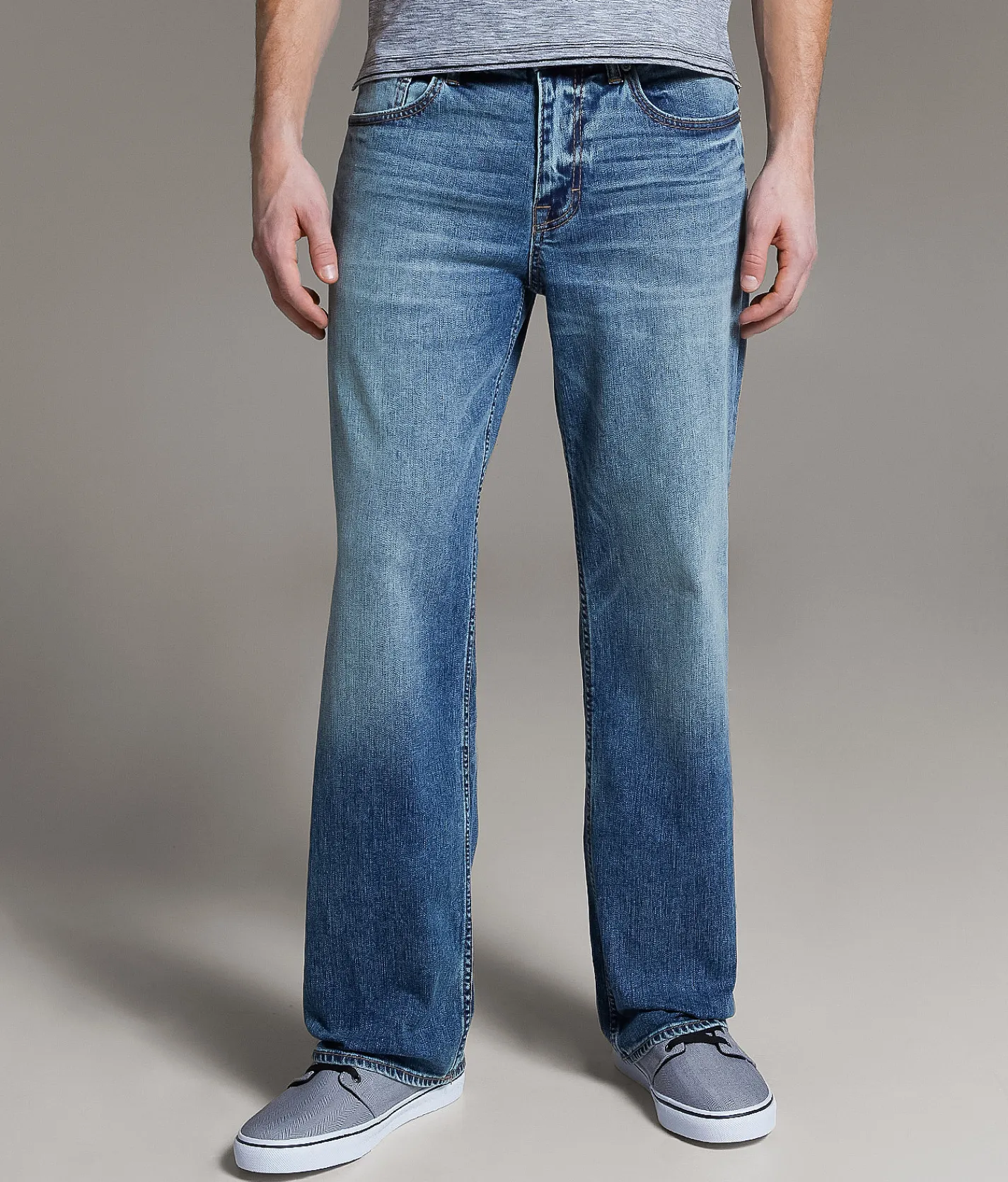 Bottoms|Bke Jeans | BKE Wells Baggy Stretch Jean Bagel