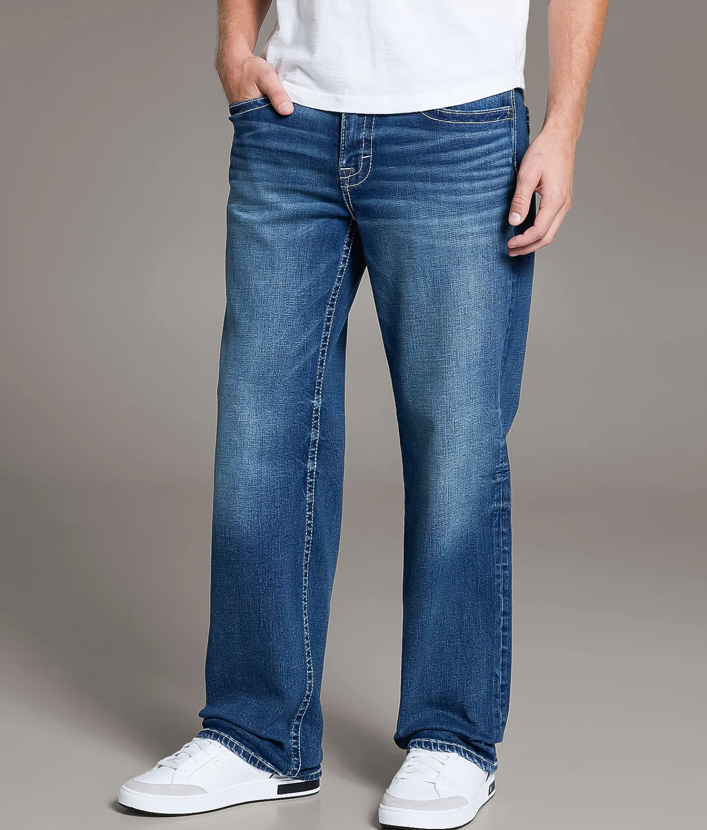 Bottoms|Jeans | BKE Wells Baggy Stretch Jean Xaden