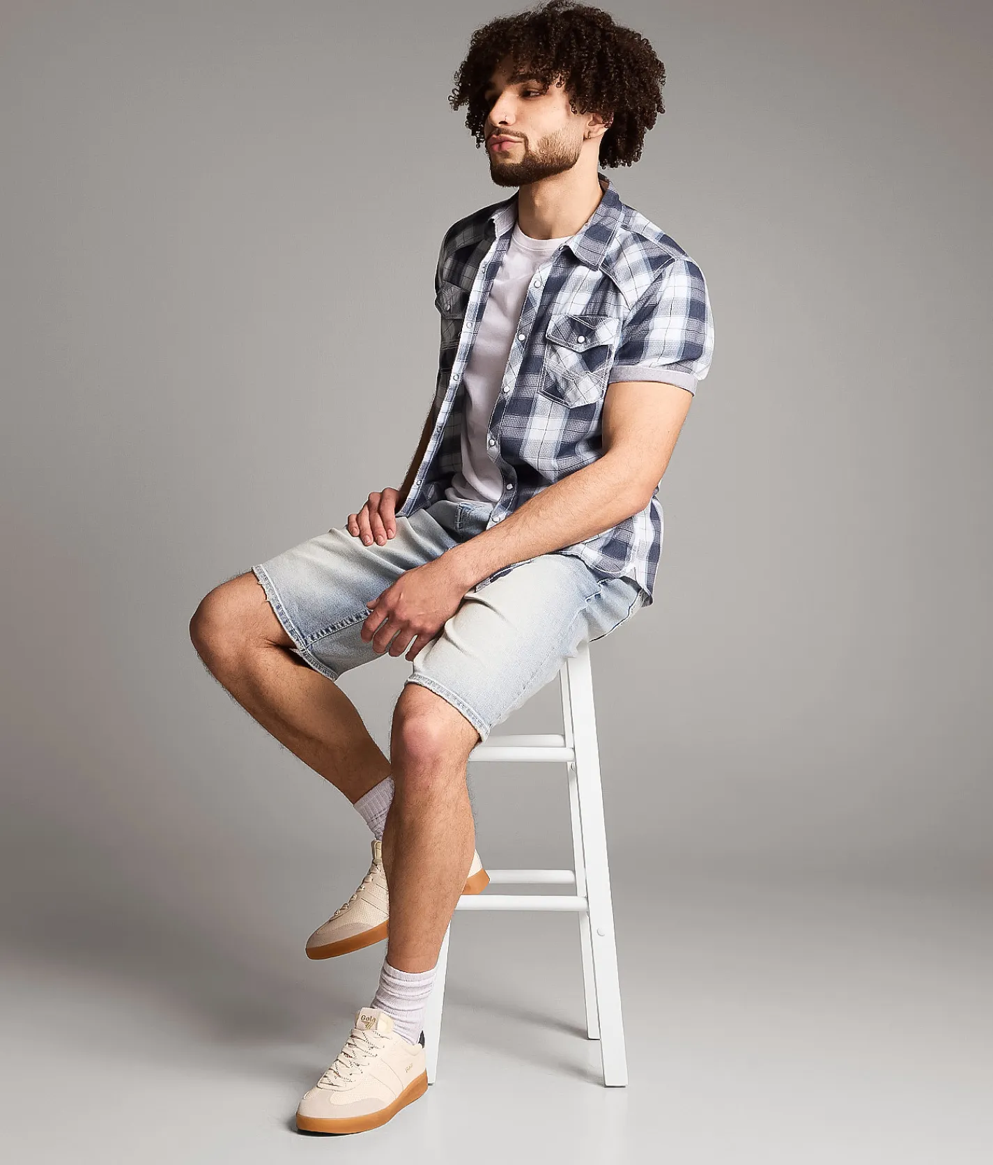 BKE Wells Baggy Stretch Short Swanky Online