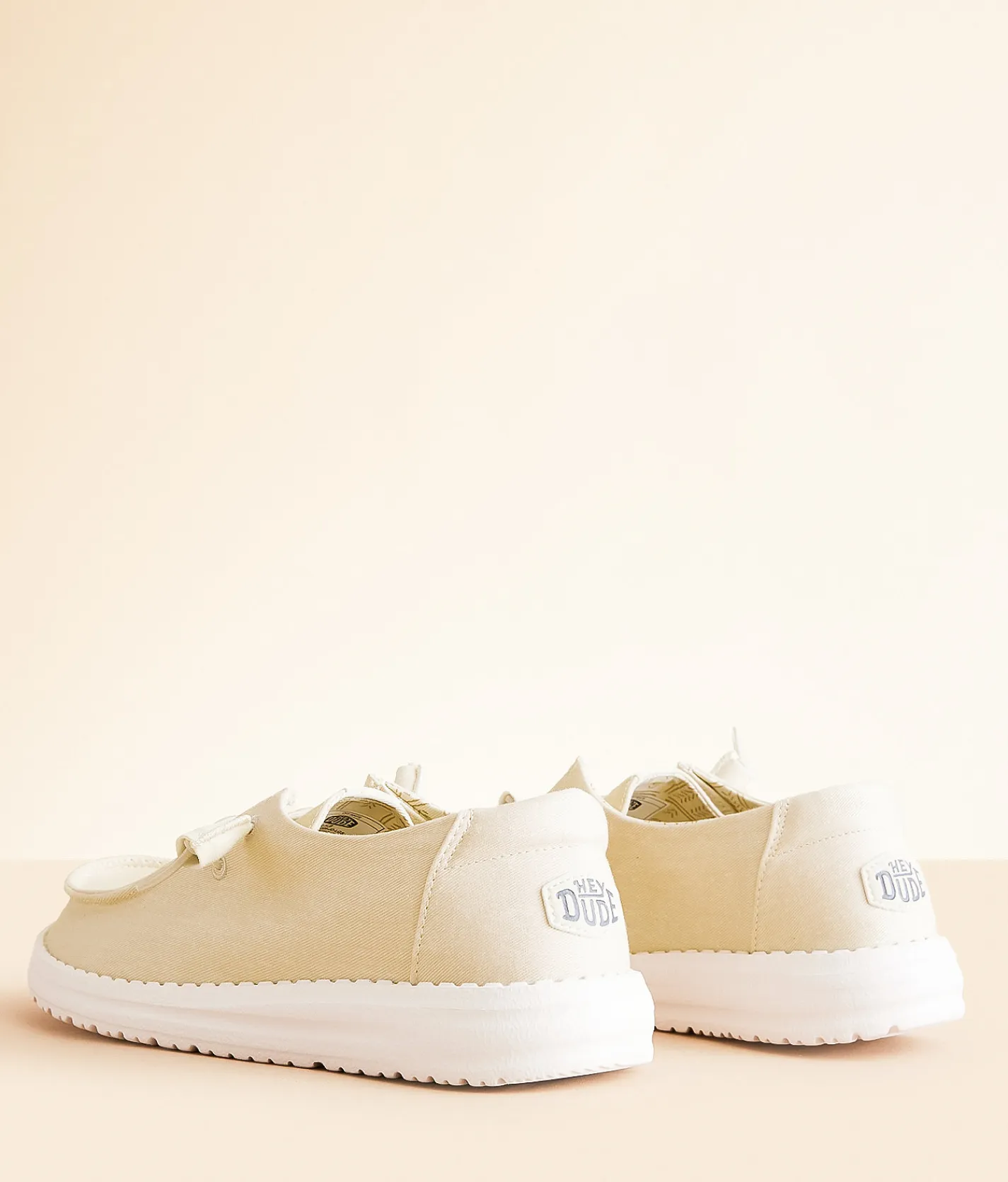 HEYDUDE™ Wendy Canvas Shoe Off White Outlet