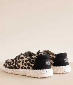 HEYDUDE™ Wendy Cheetah Shoe Cheetah Tan Black Online