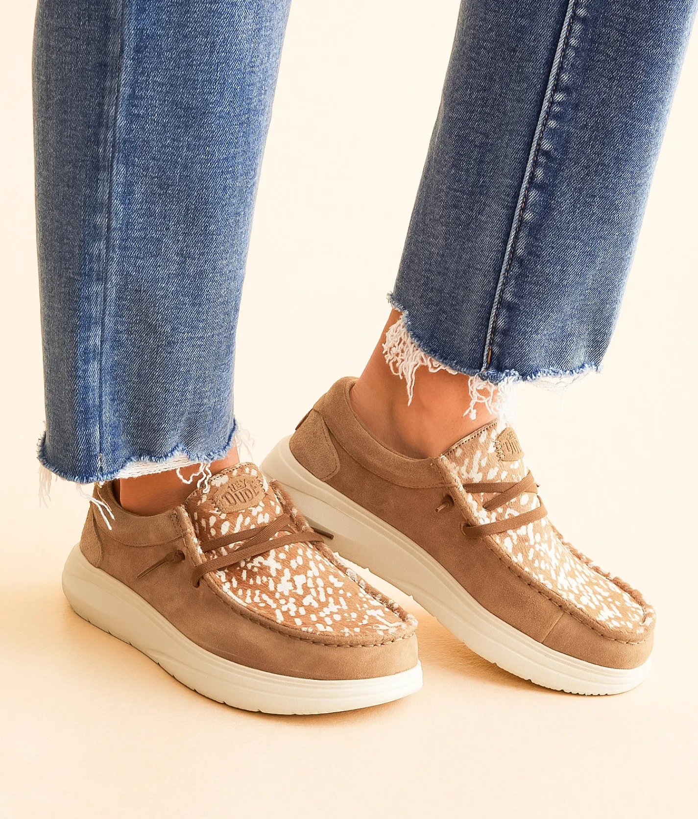 Shoes | HEYDUDE™ Wendy Comf Luxe Suede Shoe Tan