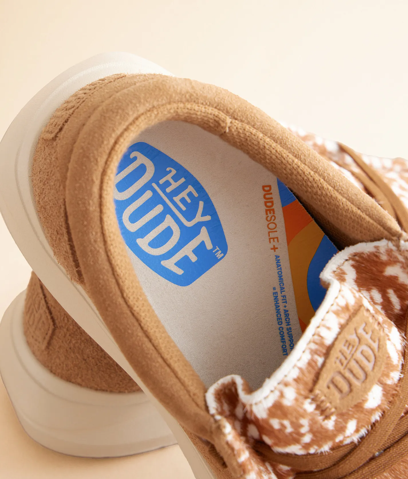 Shoes | HEYDUDE™ Wendy Comf Luxe Suede Shoe Tan