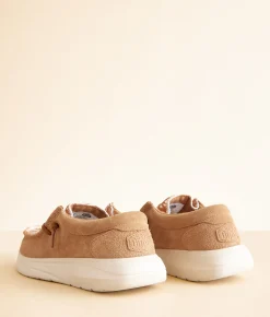Shoes | HEYDUDE™ Wendy Comf Luxe Suede Shoe Tan