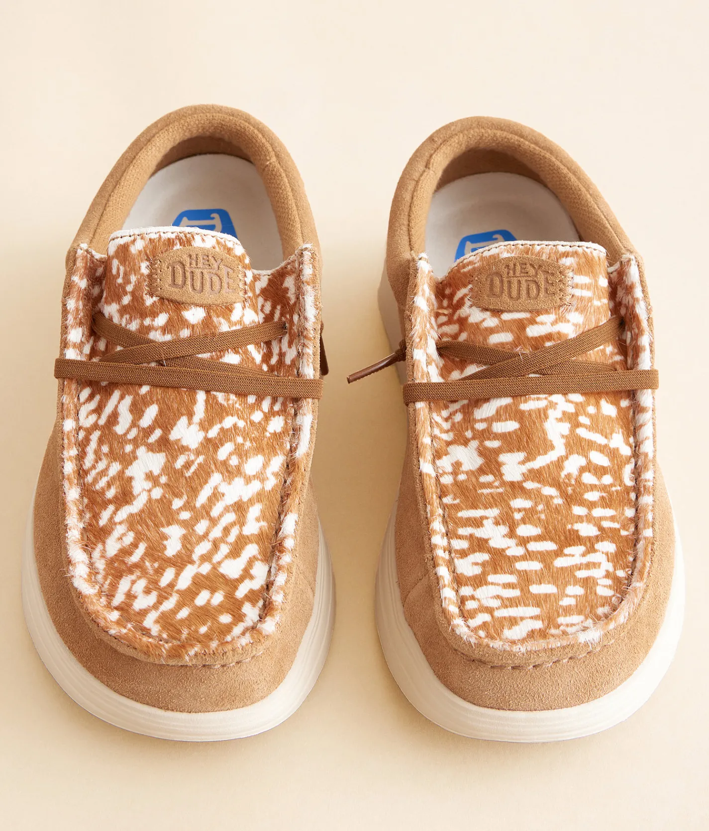 Shoes | HEYDUDE™ Wendy Comf Luxe Suede Shoe Tan