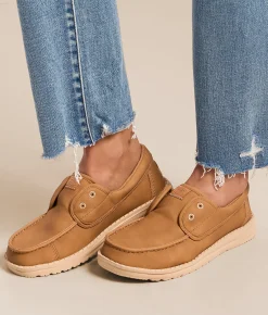 HEYDUDE™ Wendy Cru Classic Shoe Tobacco Brown Discount