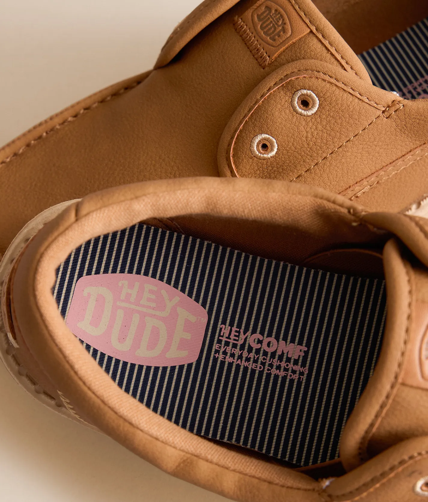 HEYDUDE™ Wendy Cru Classic Shoe Tobacco Brown Discount
