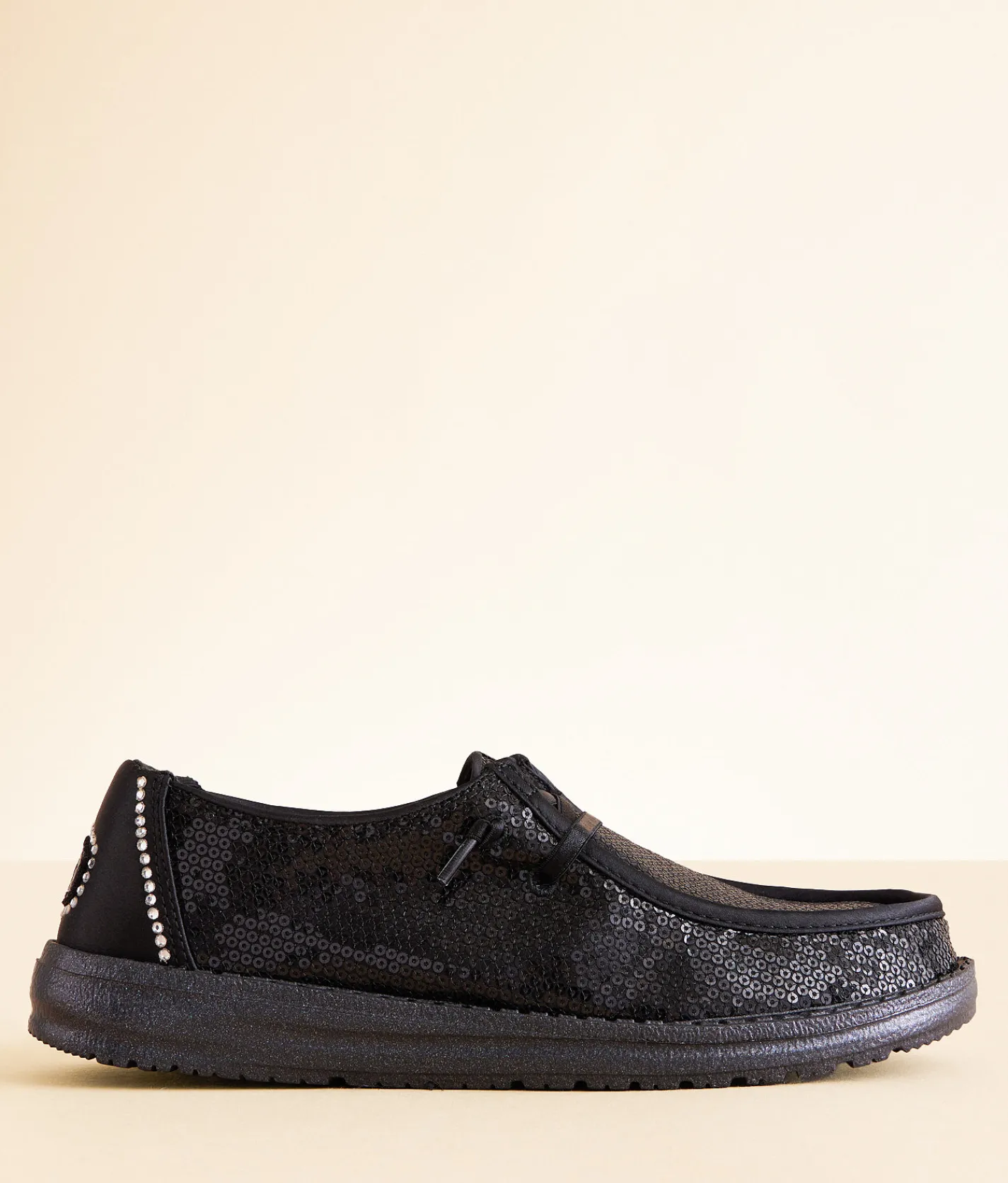 Shoes | HEYDUDE™ Wendy Disco Sequin Shoe Silver White
