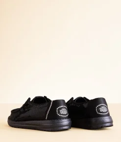 Shoes | HEYDUDE™ Wendy Disco Sequin Shoe Silver White