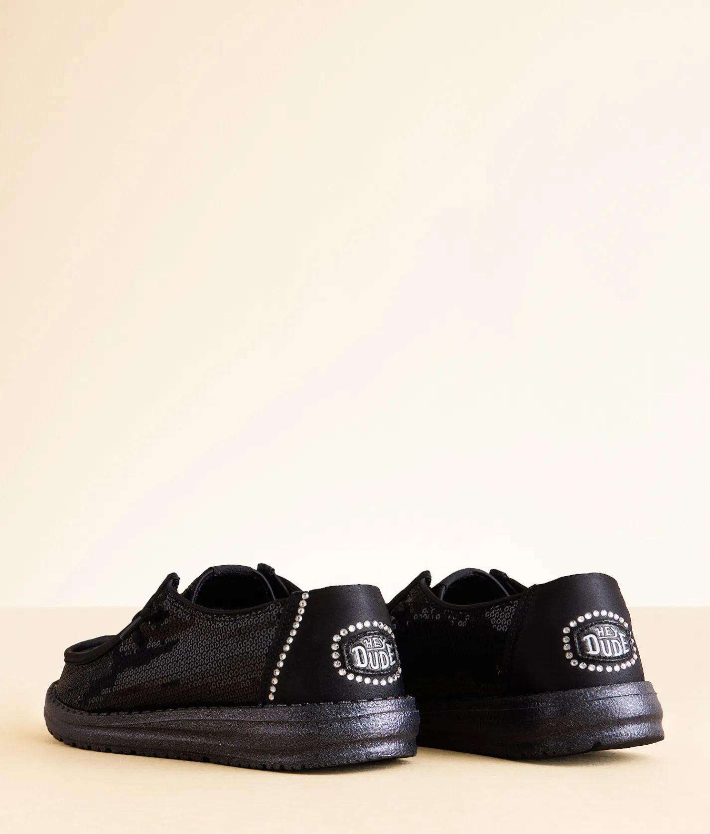 Shoes | HEYDUDE™ Wendy Disco Sequin Shoe Silver White