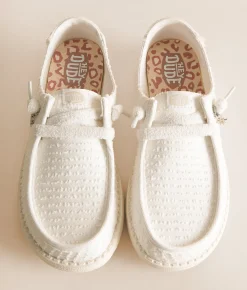 Shoes | HEYDUDE™ Wendy Frayed Shoe Snow White