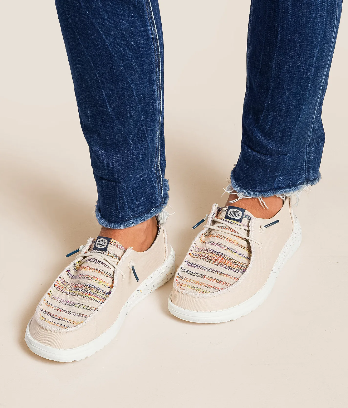 HEYDUDE™ Wendy Friendship Shoe Off White