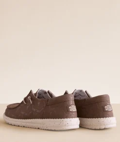 Shoes | HEYDUDE™ Wendy Funk Deboss Skullz Shoe Brown