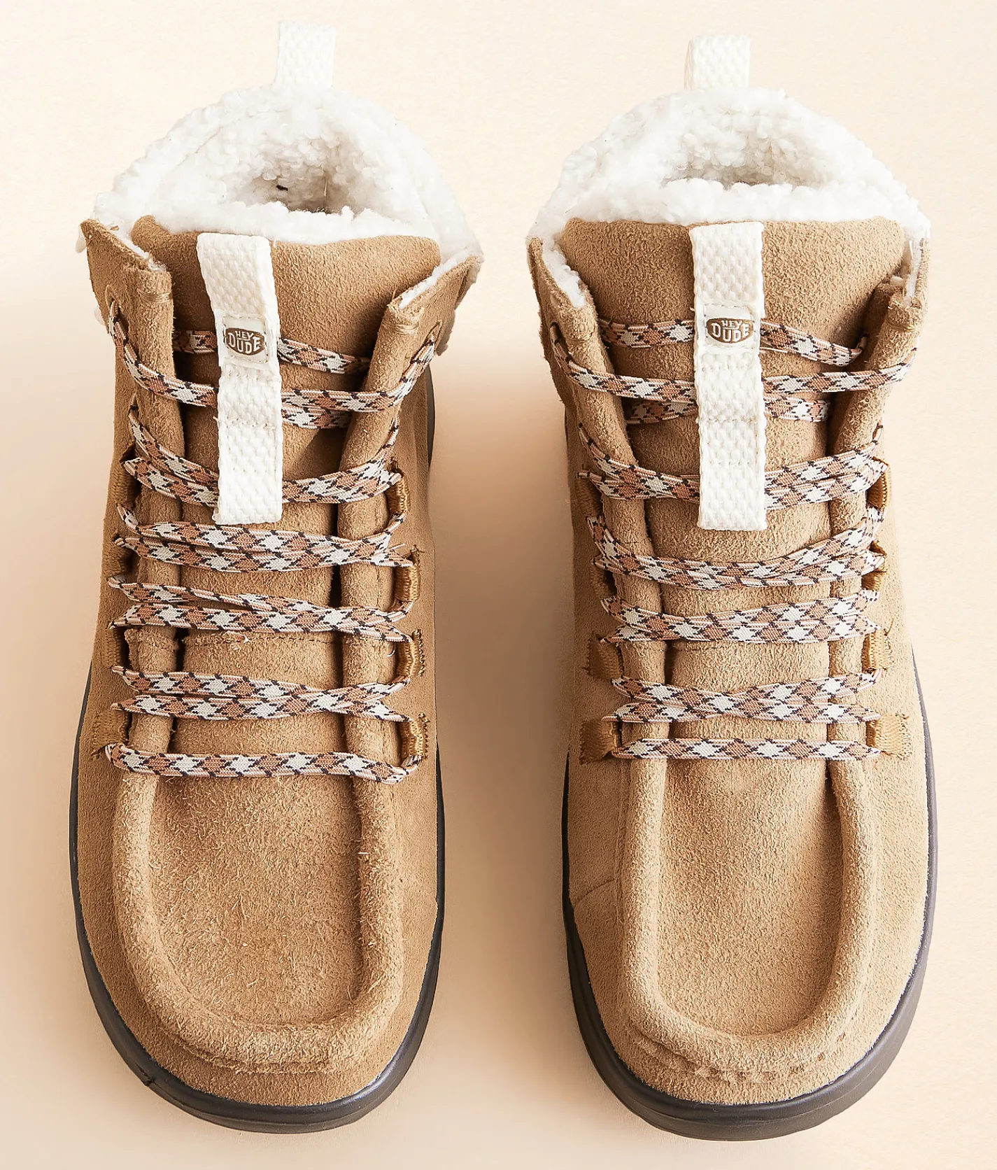Shoes | HEYDUDE™ Wendy Peak Apres Suede Cozy Boot Chestnut Black