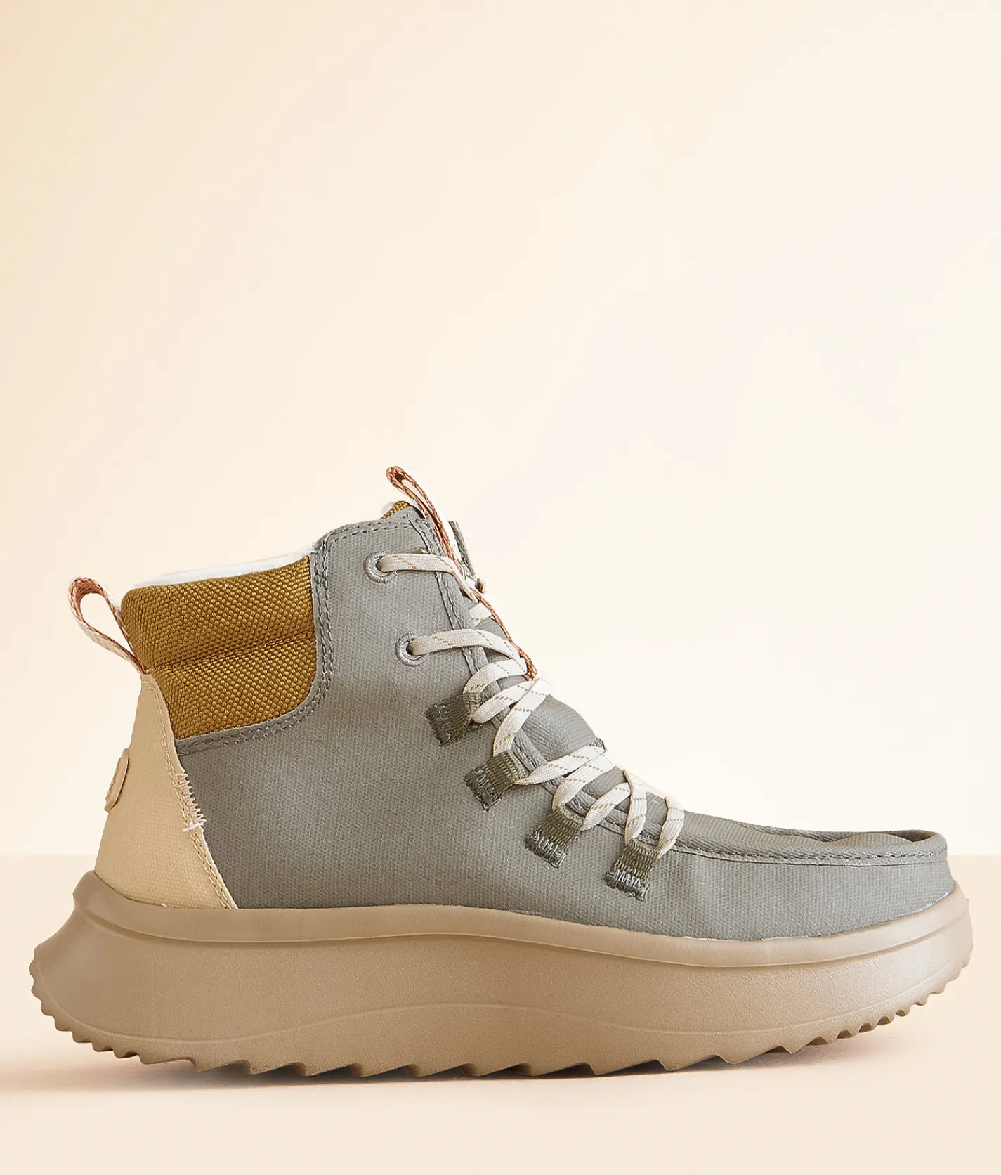 Shoes | HEYDUDE™ Wendy Peak Apres Twill Boot Olive