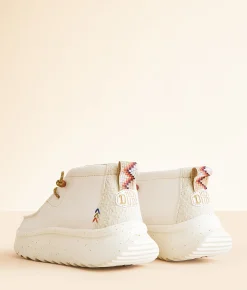 Shoes | HEYDUDE™ Wendy Peak Hi Suede Shoe Ivory