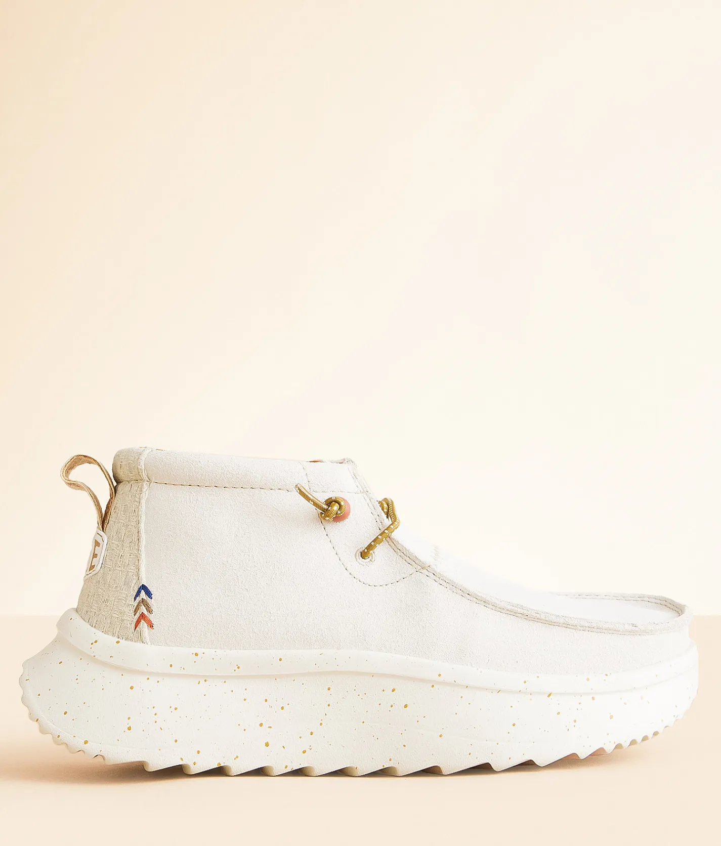Shoes | HEYDUDE™ Wendy Peak Hi Suede Shoe Ivory
