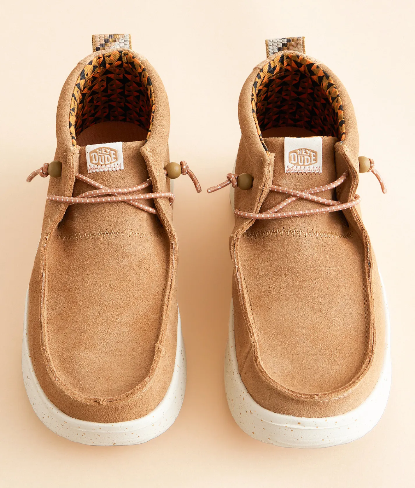 HEYDUDE™ Wendy Peak Hi Suede Shoe Chestnut Outlet