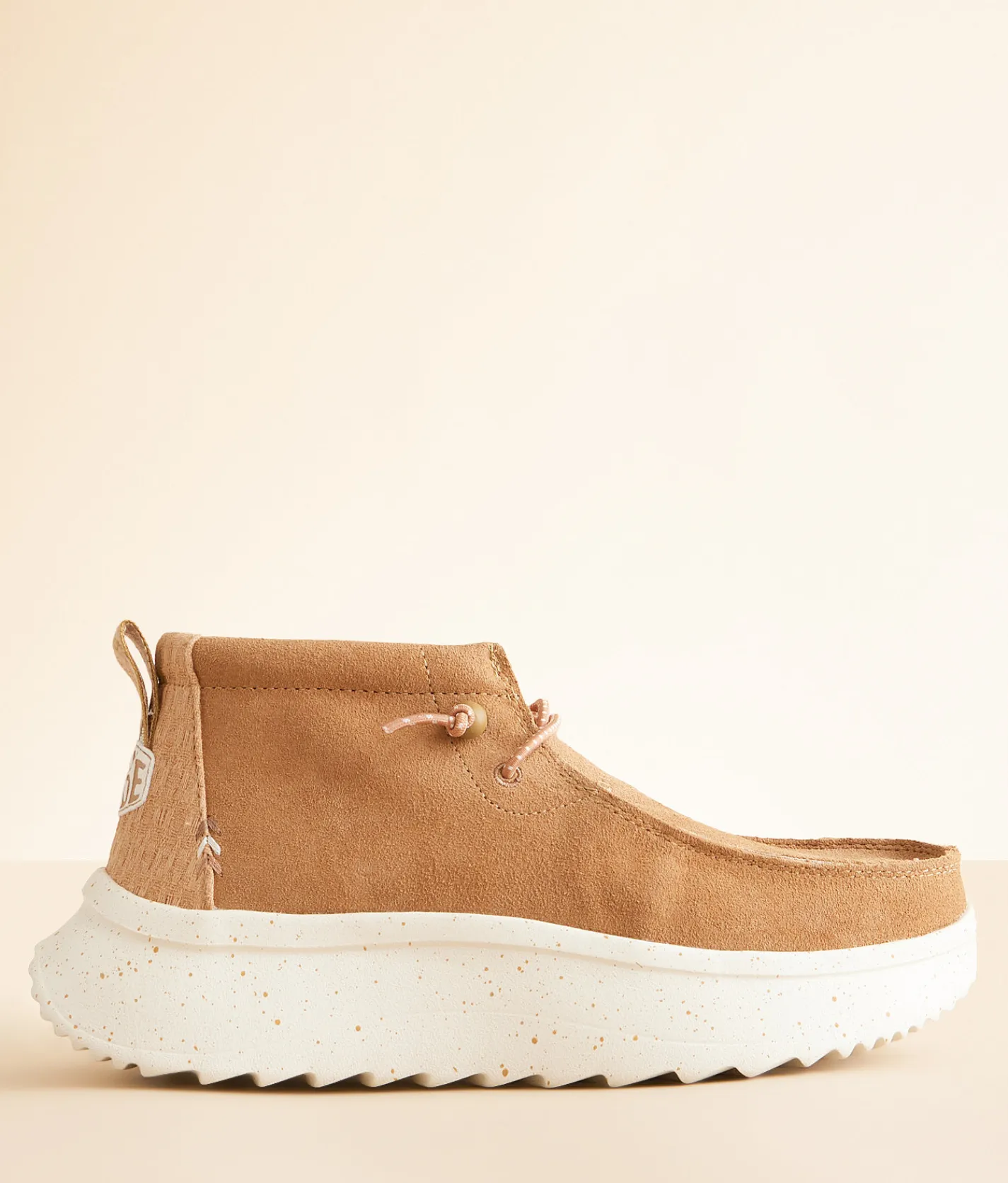 HEYDUDE™ Wendy Peak Hi Suede Shoe Chestnut Outlet