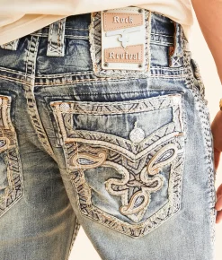 Bottoms|Jeans | Rock Revival Weslee Straight Stretch Jean Weslee J200