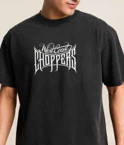 ID Supply Co. West Coast Choppers T-Shirt Washed Black Sale